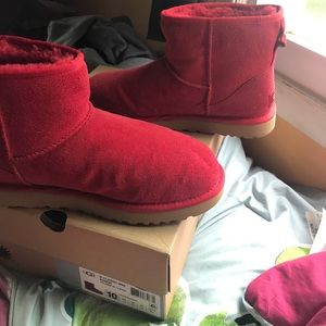 Red Sparkle Uggs