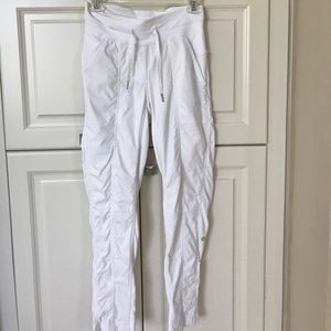 Lululemon white drawstring pants