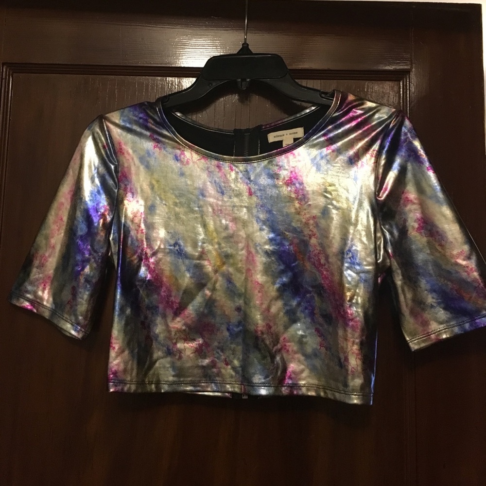 Multi colored Crop Top