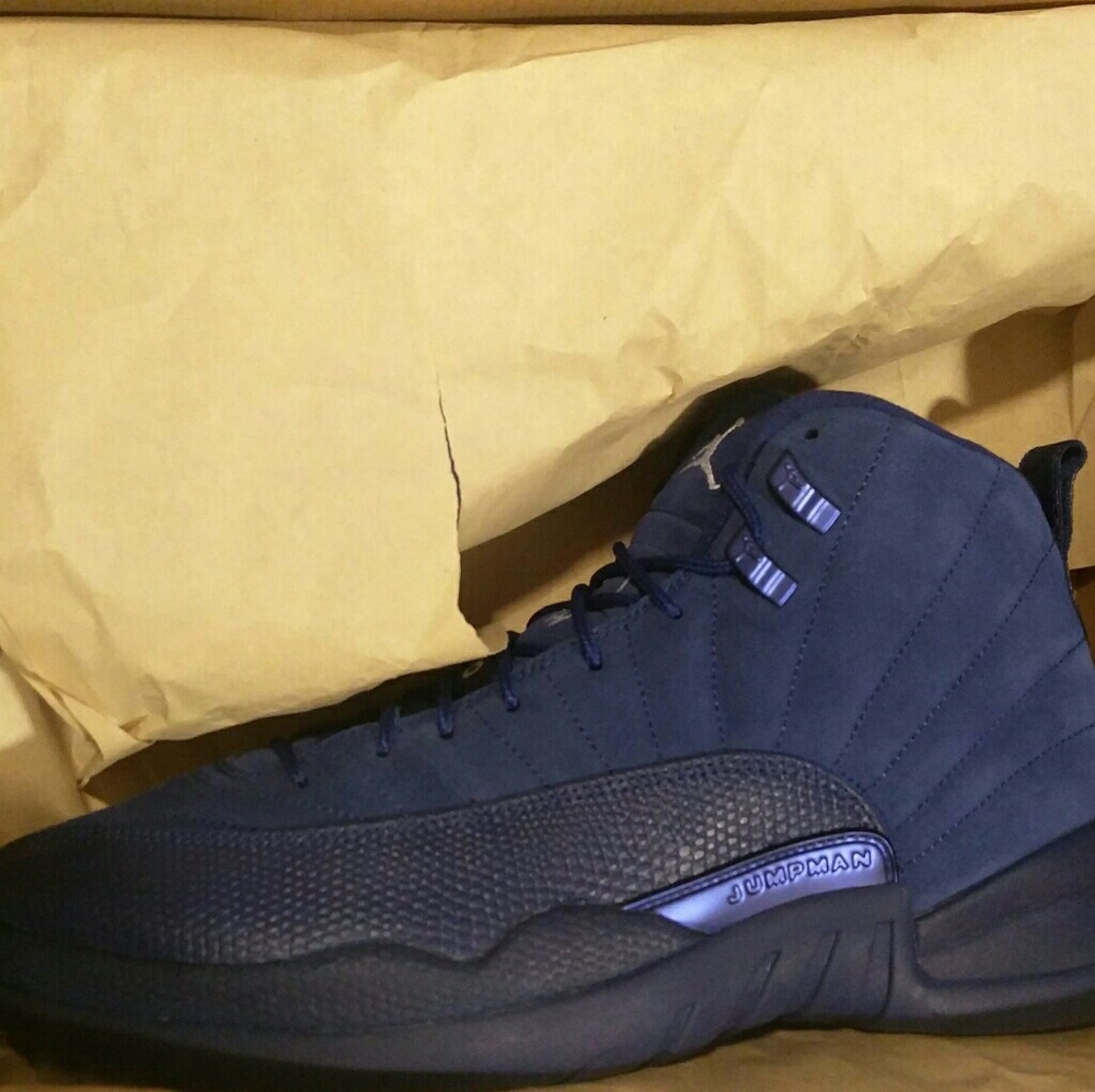 Retro 14 blue suede