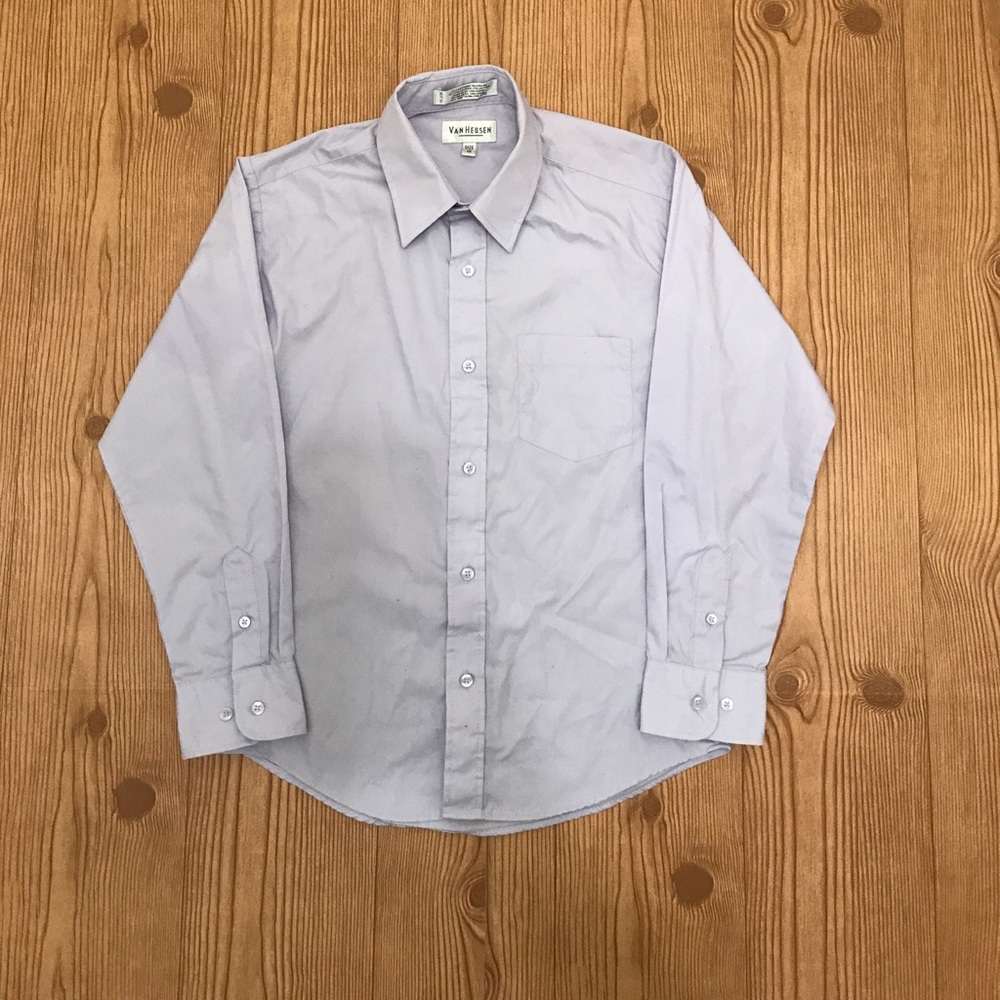 VanHeusen Long Sleeve Button Down Shirt - BOYS