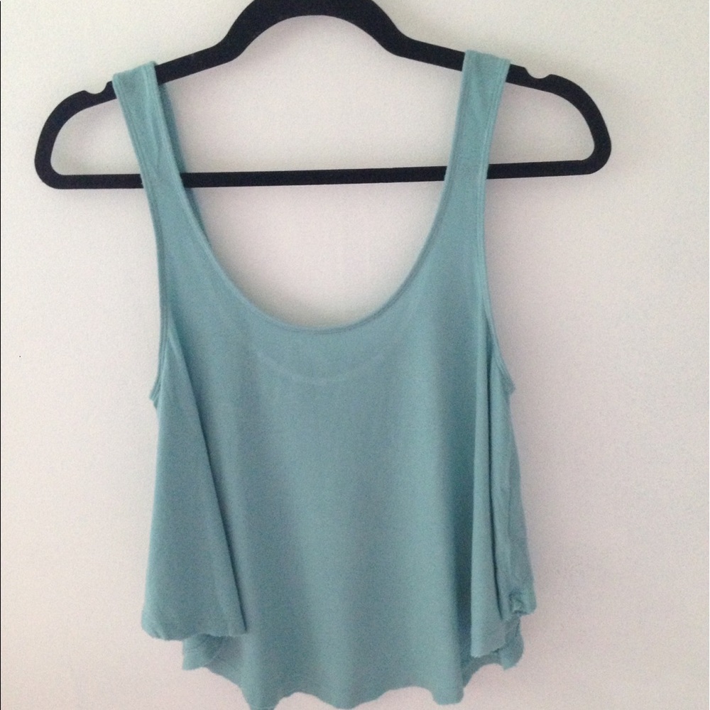 american eagle soft and sexy flowy tank top