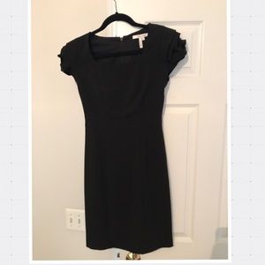 Max and Cleo (By BCBG) Sheath Dress W Rose Sleeves