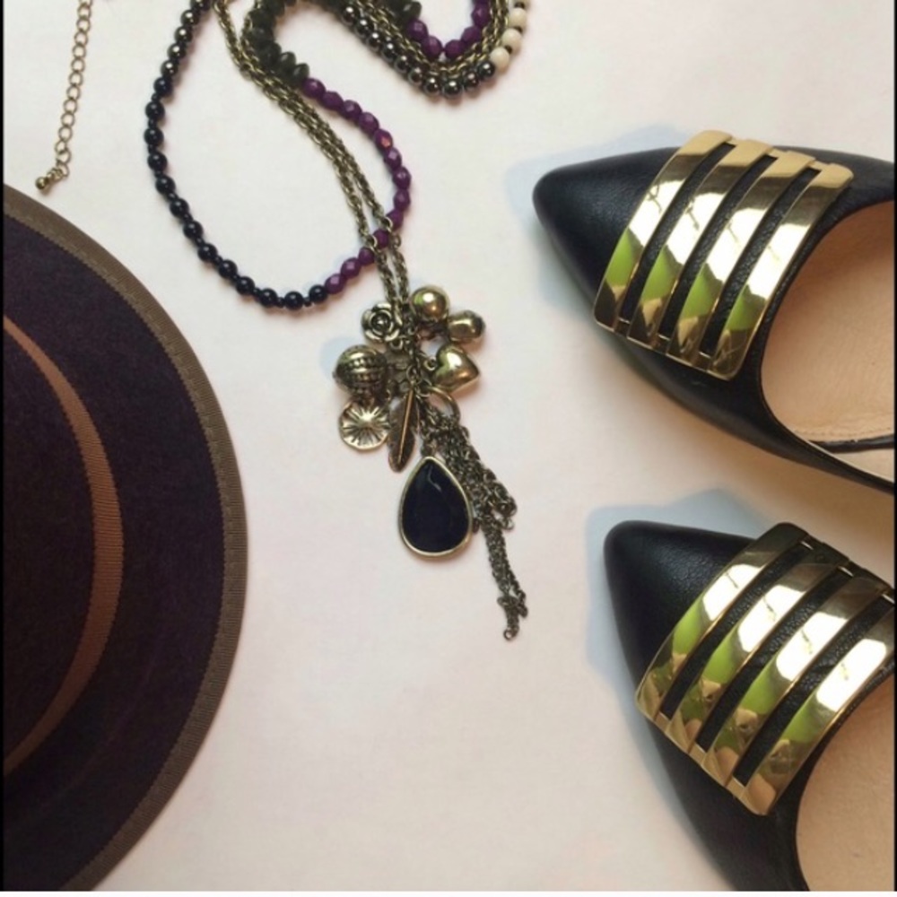 Cluster necklace