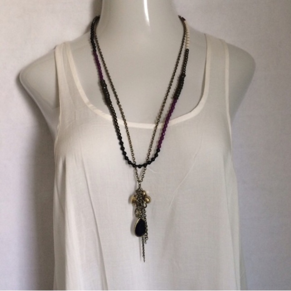 Cluster necklace - Picture 4 of 4