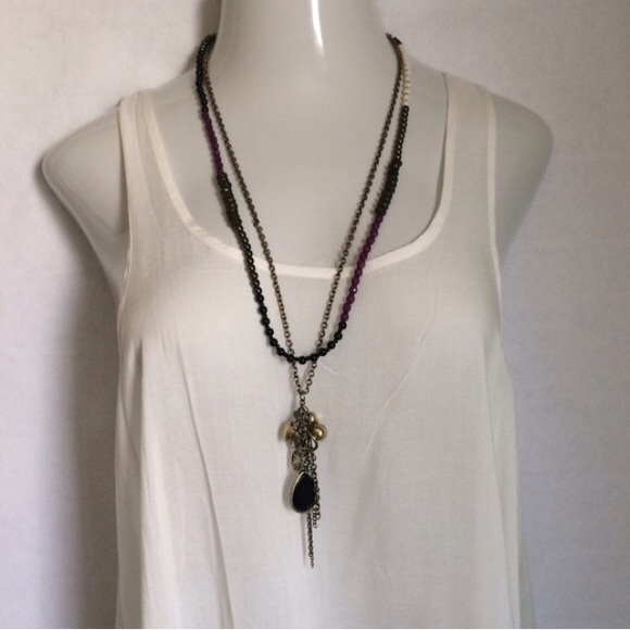 Cluster necklace - Picture 4 of 4