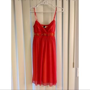 Semi-formal above knee dress