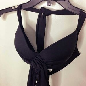 Victoria’s Secret Black Bandage Bikini Top