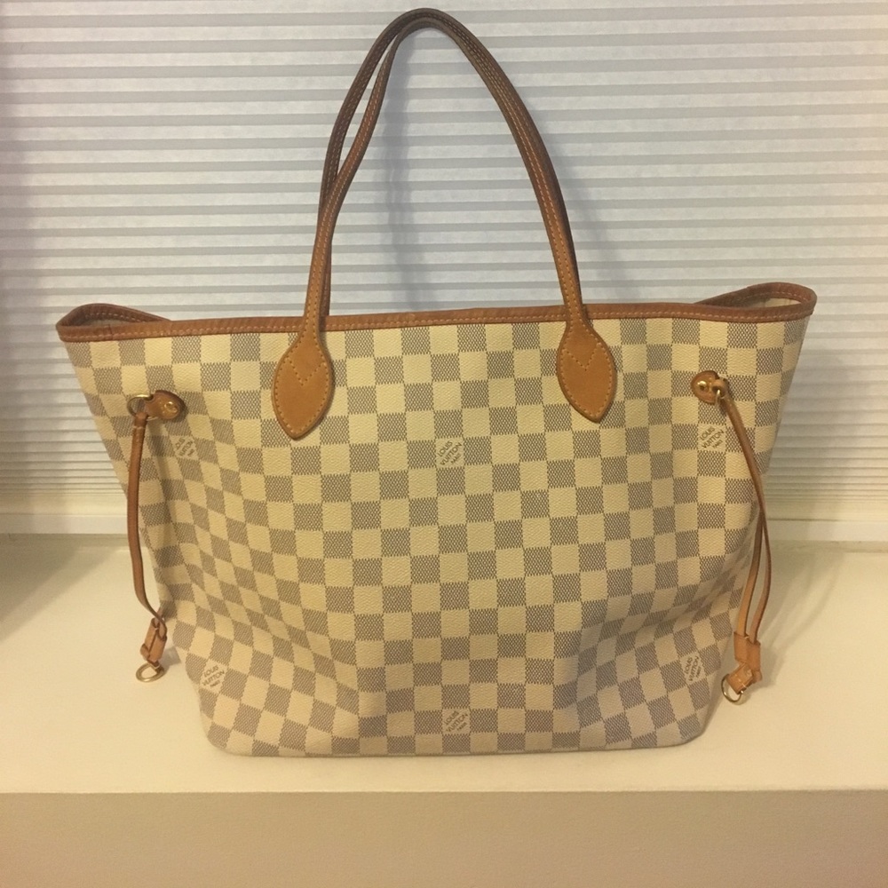 Louis Vuitton Neverfull MM Damier Azur
