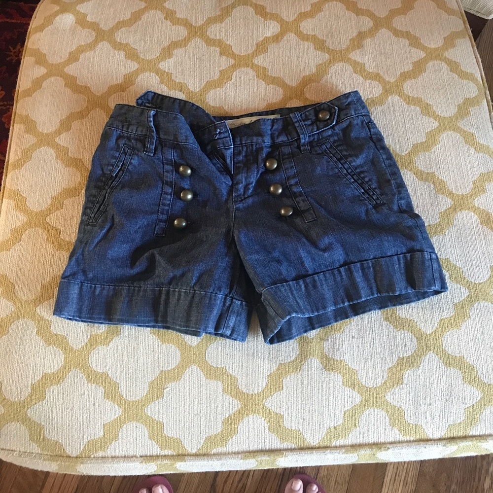 Anthro daughters of liberation high waist shorts