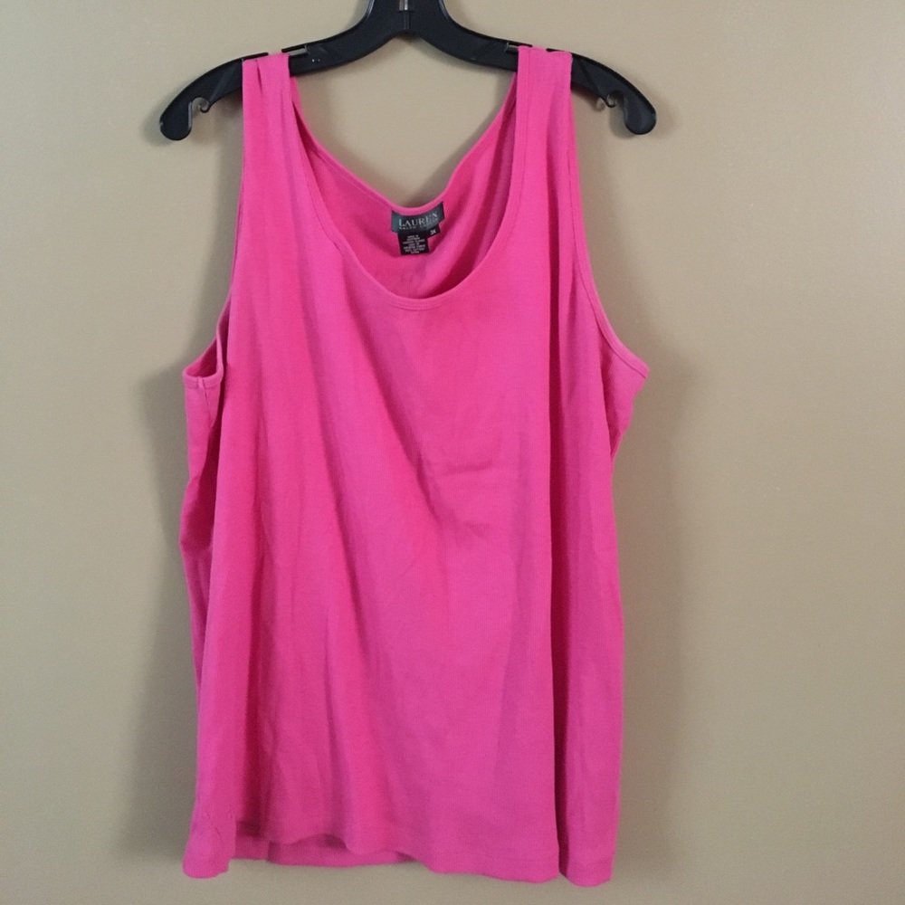 ‼️Ralph Lauren hot pink tank top ‼️