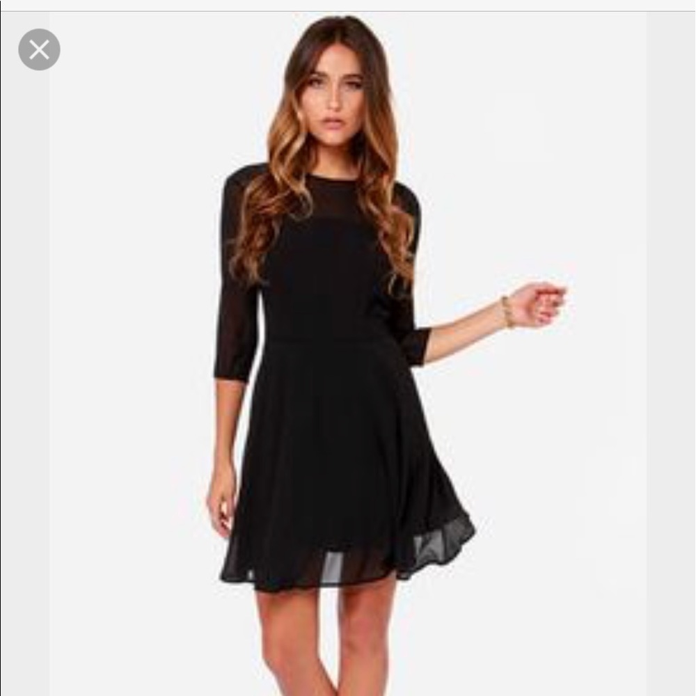 BB Dakota black dress