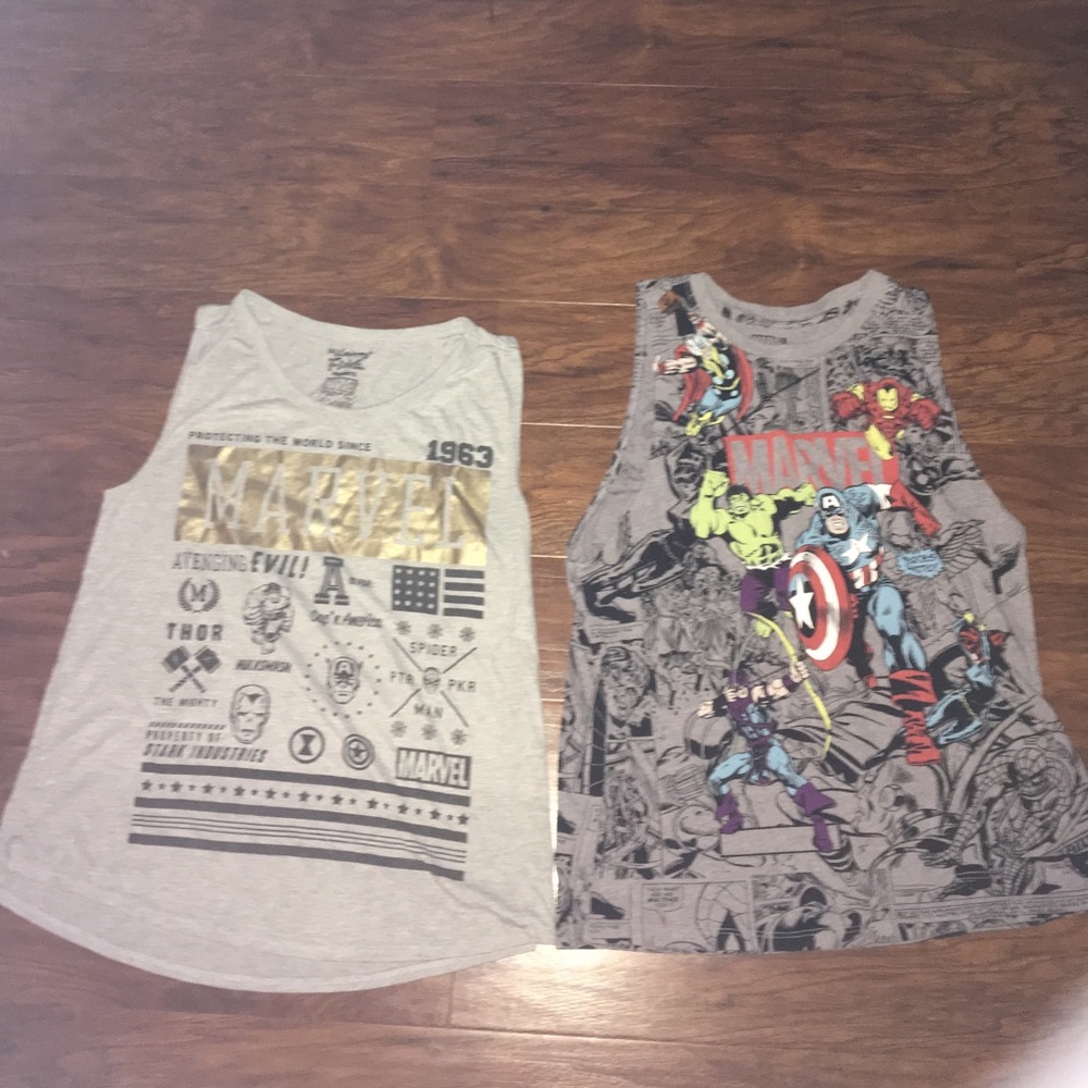 Two marvel tanks