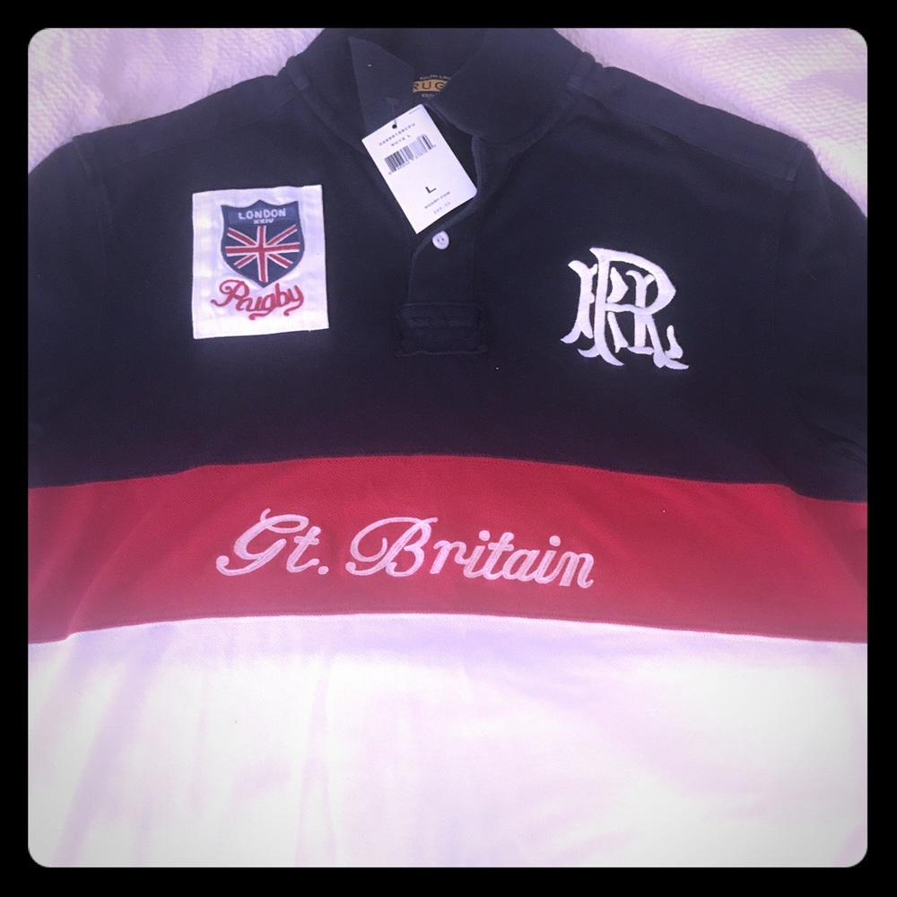Men's brand new rugby polo