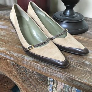 Cole haan. Size 8. Leather and suede. Worn twice.