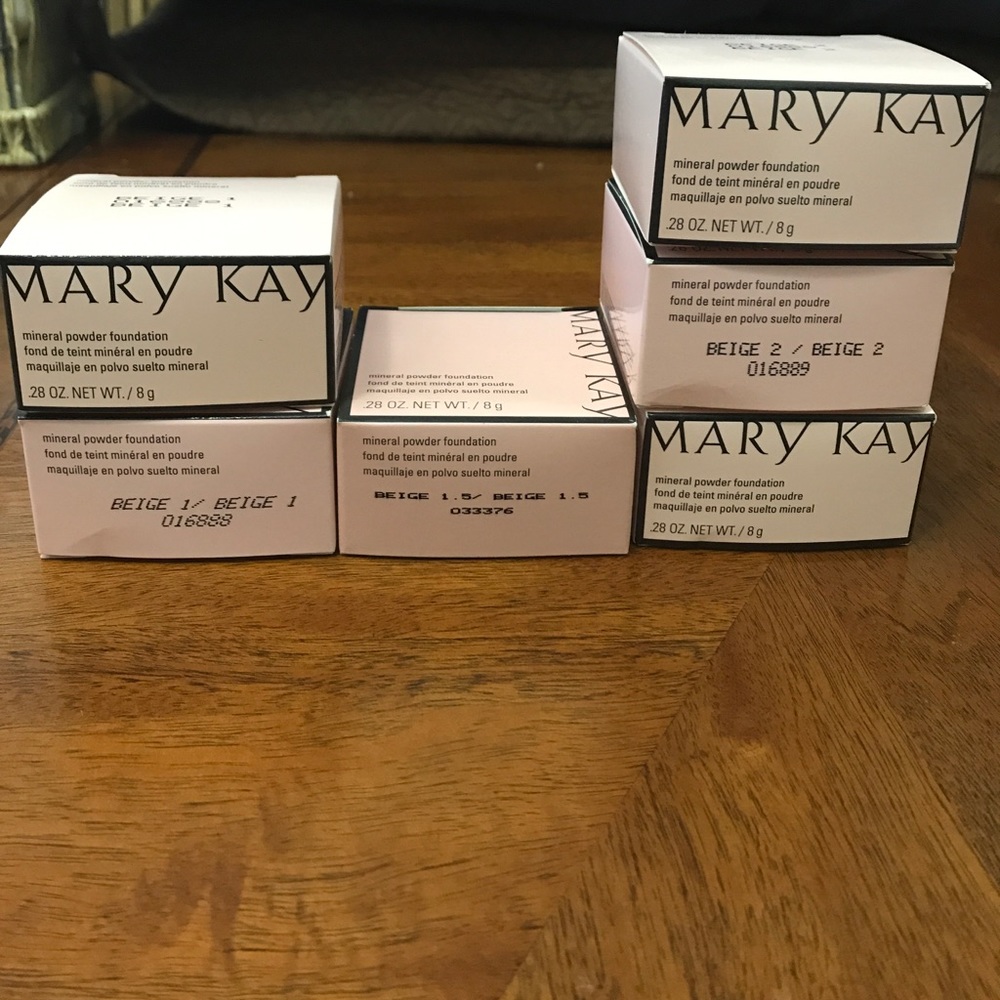 SOLD OUT Mary Kay Mineral Powder Foundations