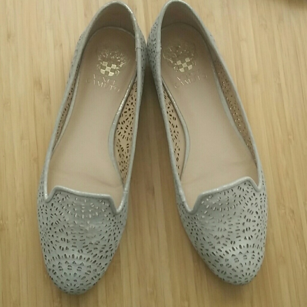 Vince Camuto shimmery flats