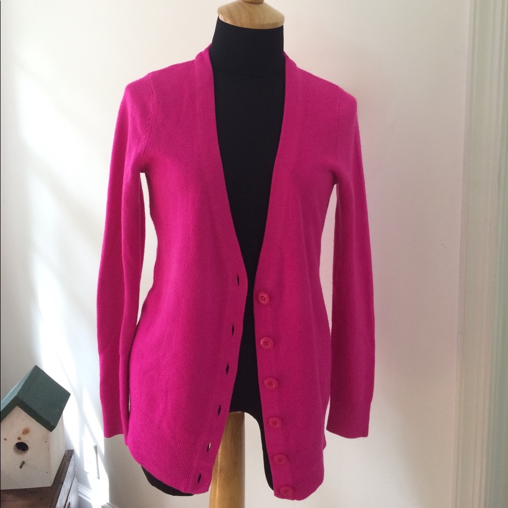 4/$15 SUPER SALE Hot Pink Cardigan