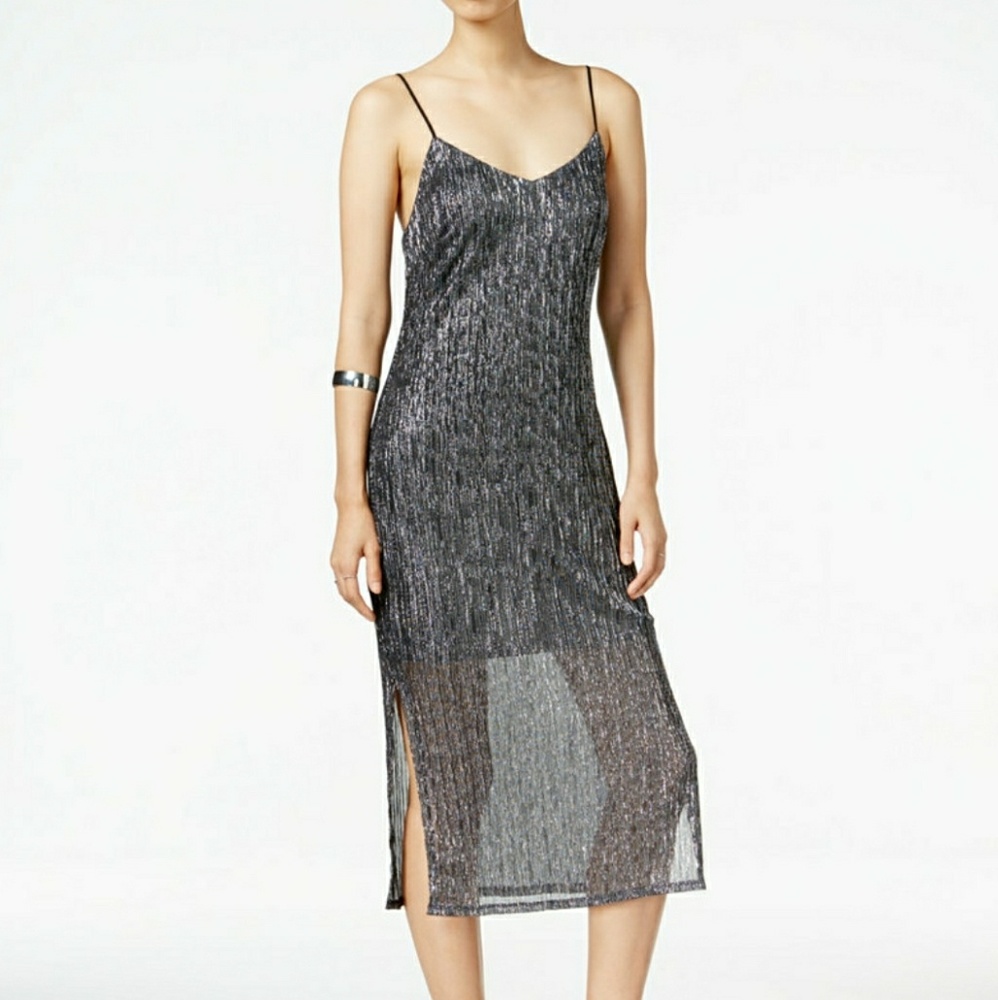 NWT Bar III V-neck Slip Dress