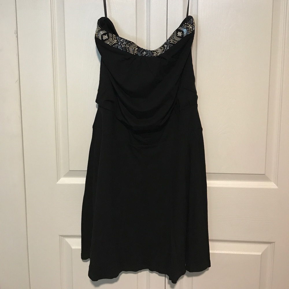 WHBM embellished Blouson dress