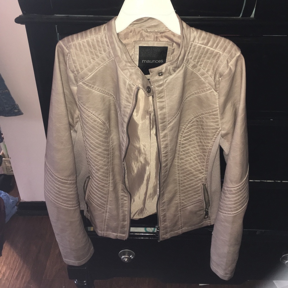 Leather jacket