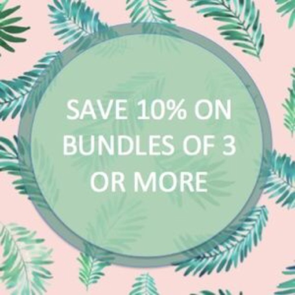 SAVE 10% WHEN YOU BUNDLE 3 OR MORE ITEMS‼️