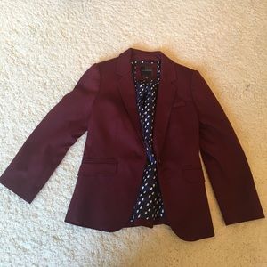 The Limited Burgundy Blazer - size small