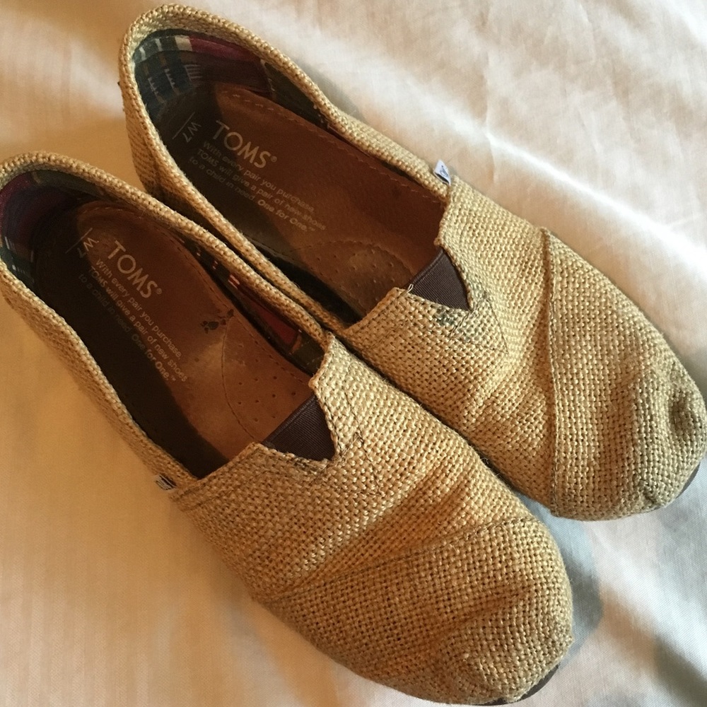 Burlap Toms