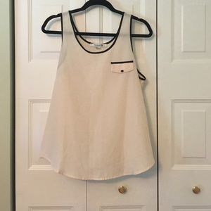 Cream tank top