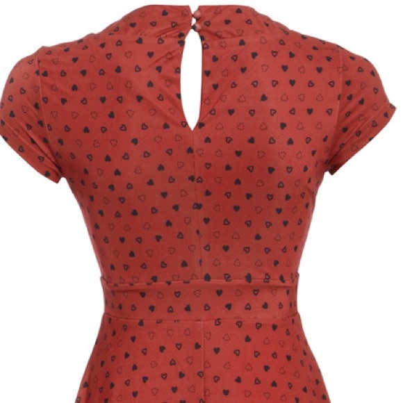 🆕❤Retro Pinup Hearts VALENTINE Dress 1X NWT ❤ - Picture 6 of 6