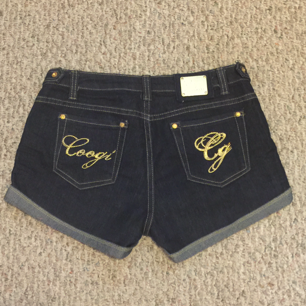 COOGI Australia Womens Jean Denim Shorts  SZ 7/8