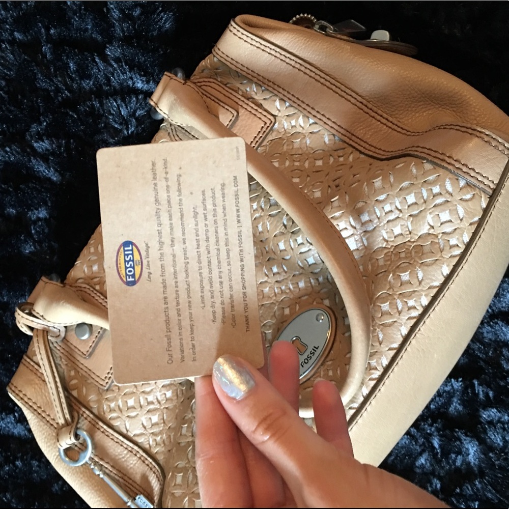 NWOT RARE Fossil Handbag