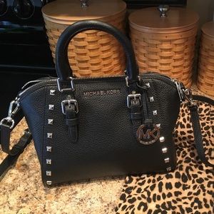 Michael Kors Studded Ciara Satchel ❤️