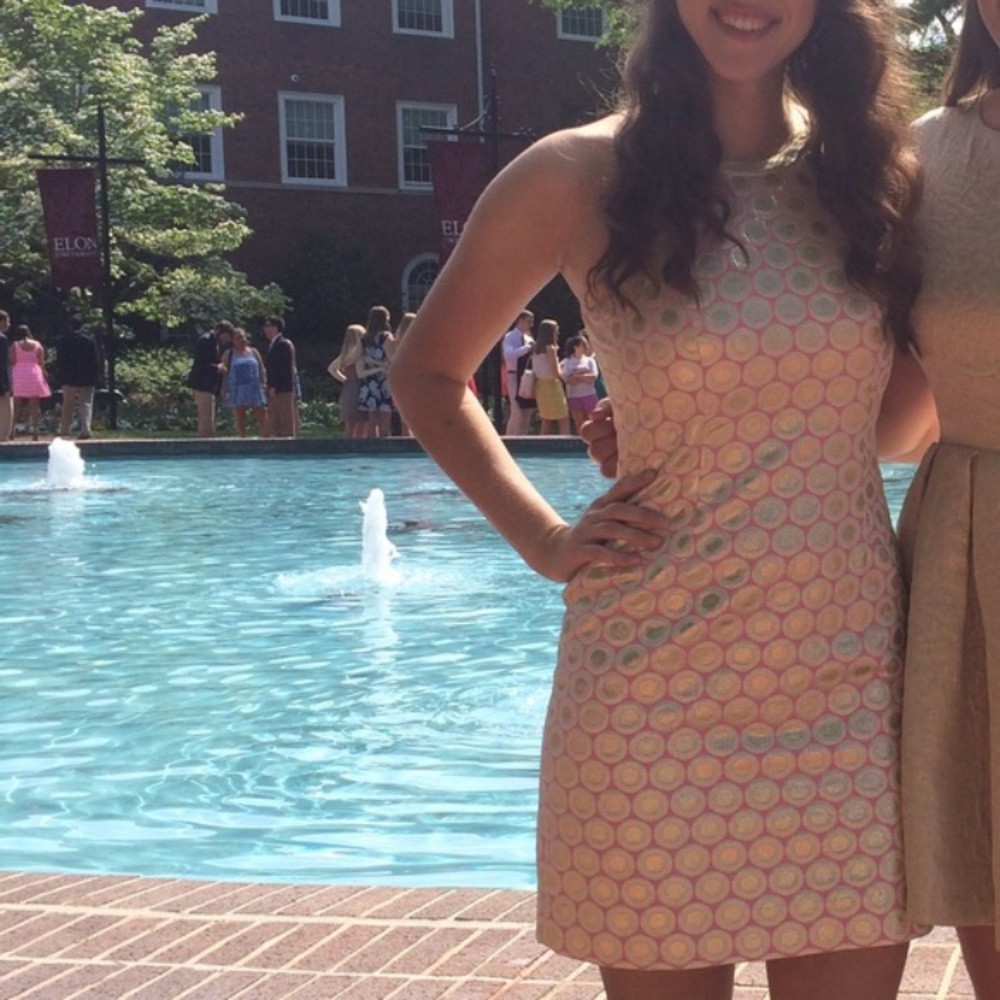 Lilly Pulitzer Pearl Halter Shift Dress