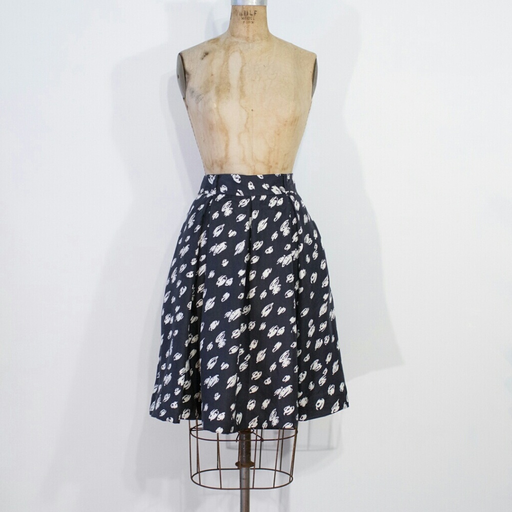 Kate Spade "Lilith" Silk Skirt