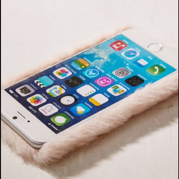 NWT pink Furry iPhone 6/6s case - Picture 3 of 3