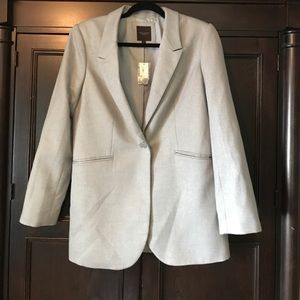 Silver blazer