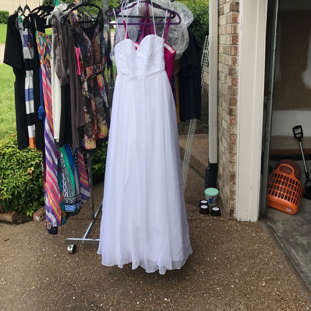 White dress