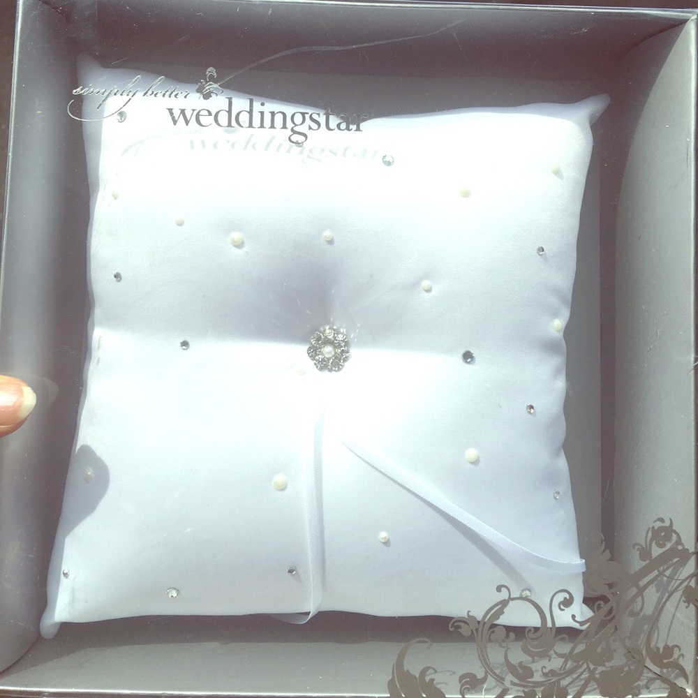 New! Weddingstar Ring bearer pillow