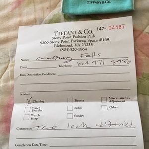 Tiffany Necklace & Bracelet Set!!! 100% Authentic