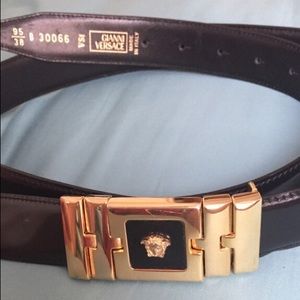 Gianni Versace leather belt