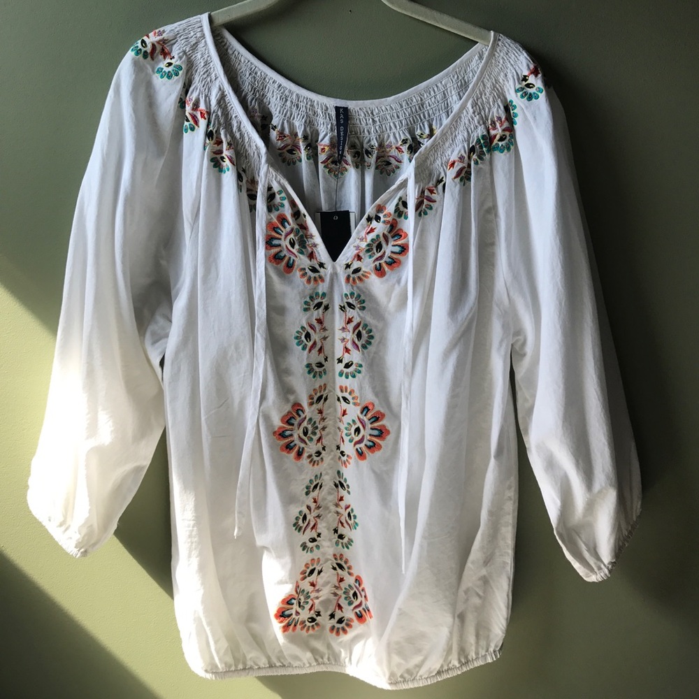 Kas Designs Peasant Top
