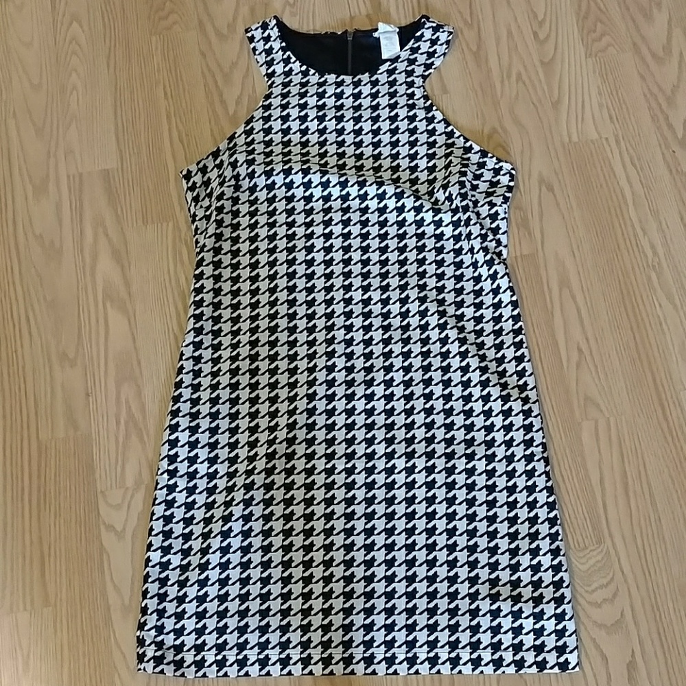 Houndstooth dress