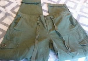 Olive Green capris