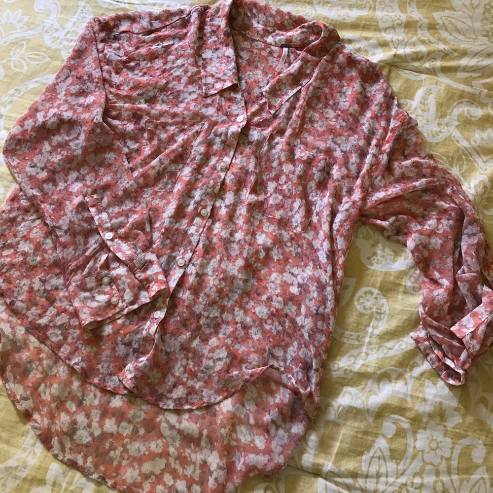 Free people button down