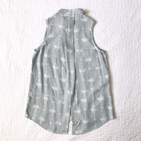 NWT Velvet Heart tencel sleeveless shirt - Picture 4 of 8