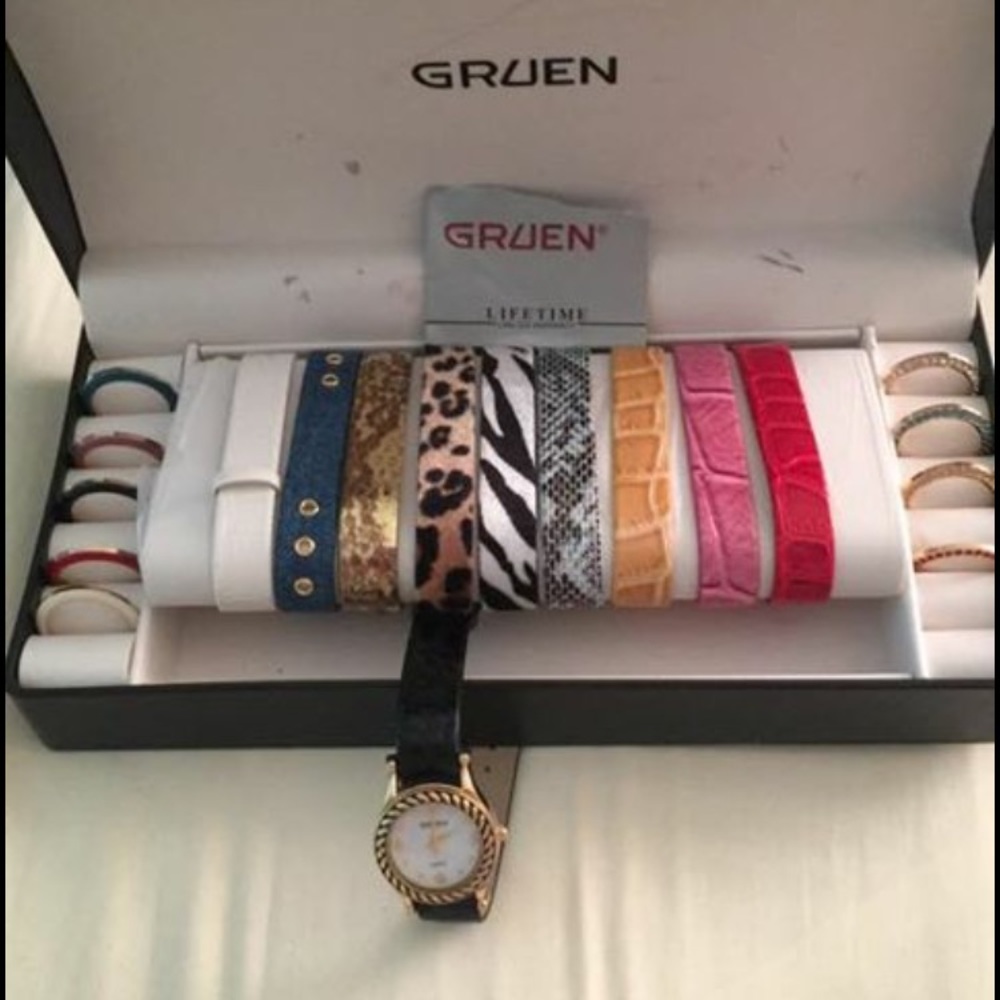 Gruen watch set