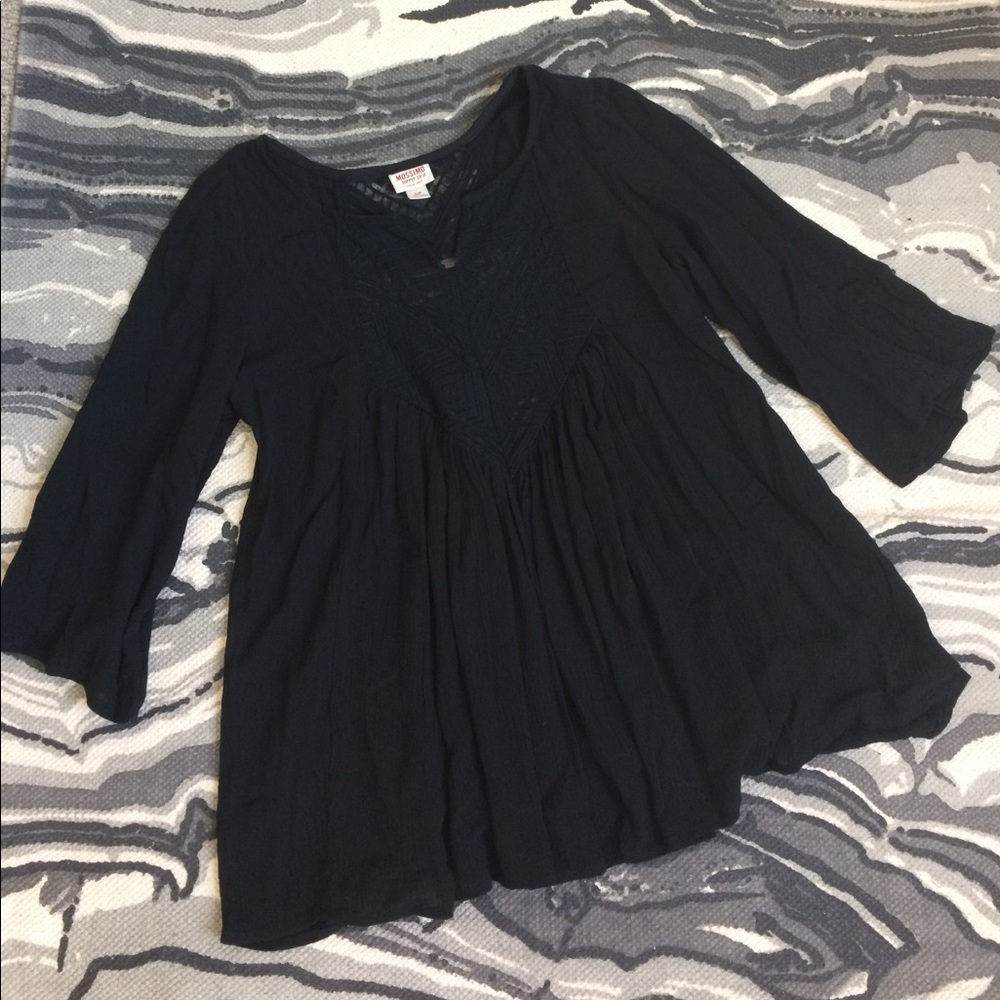 Mossimo flowy 3/4 length sleeve top S