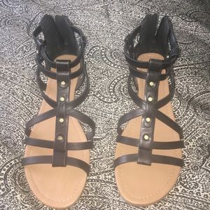 Black sandals