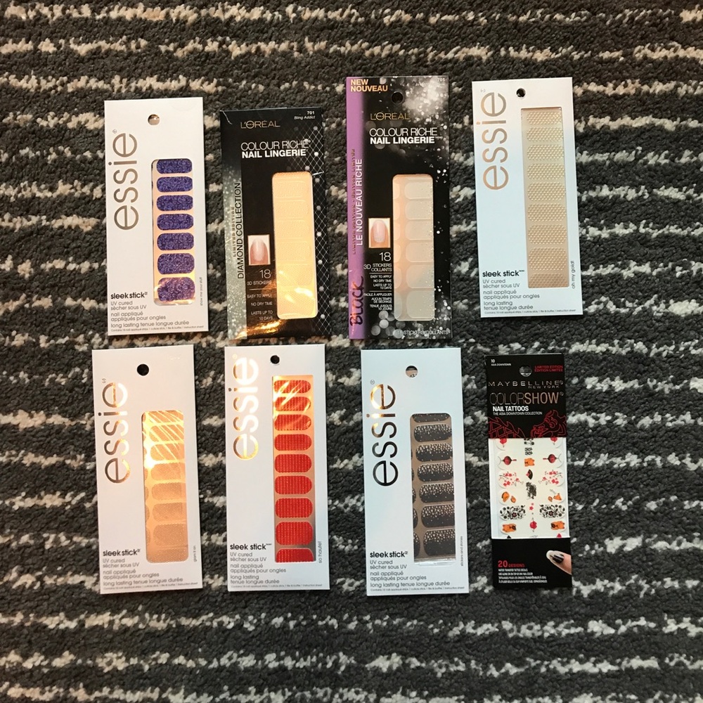 Lot Of Nail Stickers